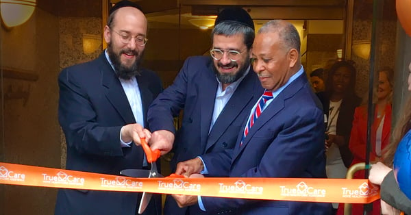 Ribbon cutting w/ Westchester County Mayor